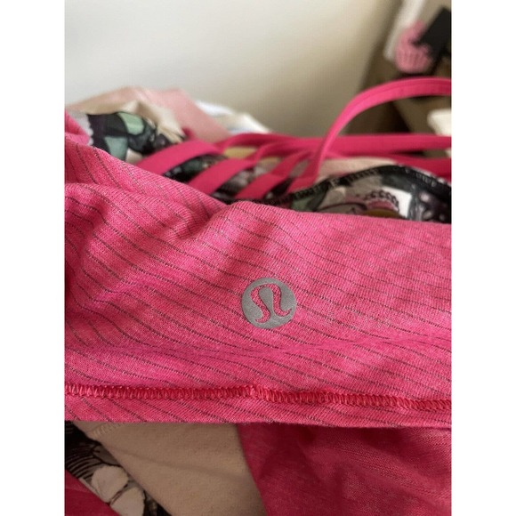 Lululemon Pink Wild Tank So Fly Butterfly Bon Bon 6 - Picture 5 of 7